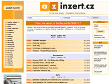 Tablet Screenshot of elektro.azinzert.cz