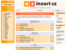 Tablet Screenshot of finance.azinzert.cz