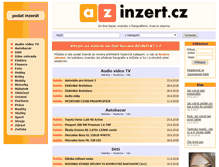 Tablet Screenshot of hobby.azinzert.cz